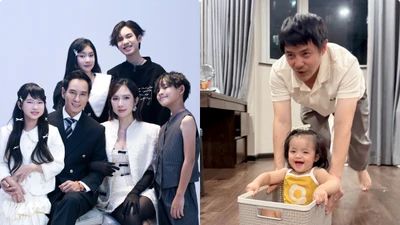 Hot face sao Việt: Gia đình Lý Hải Minh Hà đẹp chuẩn điện ảnh