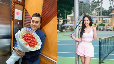 Hot face sao Việt: Lam Trường ôm bó hoa dâu tây từ fan