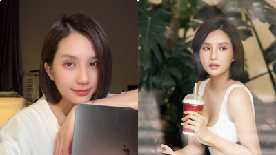 Thiên An lột xác với tóc ngắn, đẹp sắc sảo giữa ồn ào