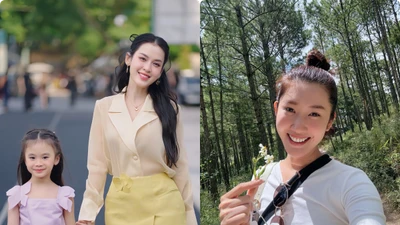 Hot face sao Việt: Tú Vi khoe hình ảnh sánh bước cùng ái nữ