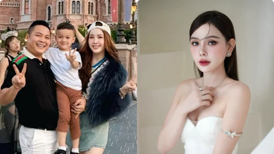 Gia đình ca sĩ Bảo Thy du lịch Thượng Hải