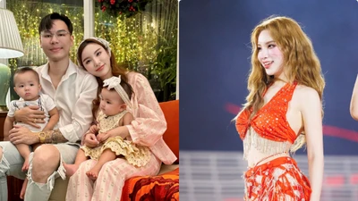 Hạnh Sino "gái hai con" gây choáng với vóc dáng như gái 18