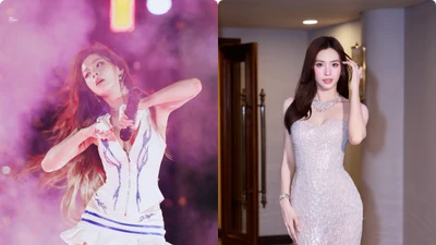Hot face sao Việt: Chi Pu mặc váy siêu ngắn trên sân khấu