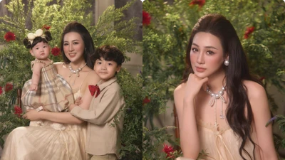 Á hậu Tú Anh tuổi 32 viên mãn bên chồng doanh nhân kém tuổi