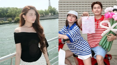 Hot face sao Việt: Con gái út Quyền Linh khoe dáng ở Paris