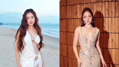 Sau 5 năm sinh con, vợ Dương Khắc Linh khoe vóc dáng thon gọn, gợi cảm