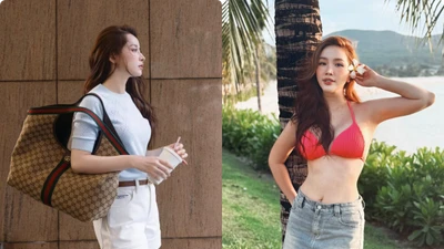 Hot face sao Việt: Chi Pu lăng xê mốt túi to hơn người dạo phố