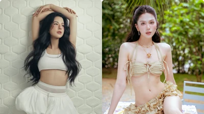 Hot face sao Việt: Ngọc Trinh khoe nhan sắc trong veo như pha lê 
