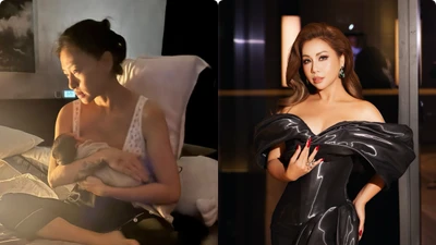 Hot face sao Việt: Ngô Thanh Vân nỗ lực nuôi con bằng sữa mẹ