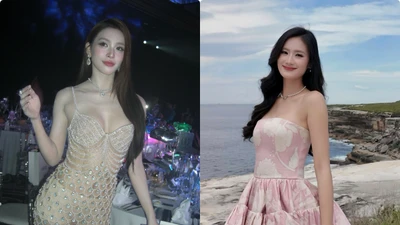 Hot face sao Việt: Tiểu Vy diện trang phục đính kết khoe dáng quyến rũ