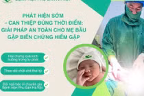 Phẫu thuật lấy thai an toàn cho sản phụ quá kích buồng trứng