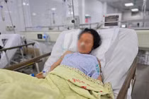 Bị sét đánh, người phụ nữ bất tỉnh, rối loạn ý thức