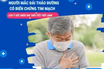Người đái tháo đường có biến chứng tim mạch cần lưu ý khi thời tiết trở lạnh
