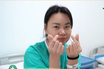 Hút 10 lít dịch trong u buồng trứng cho người phụ nữ 43 tuổi