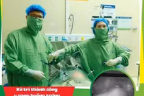 Đau bụng kéo dài trẻ 9 tuổi phát hiện mang u nang buồng trứng