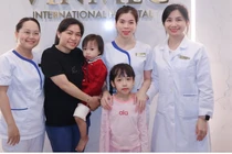 Đau tai, ăn uống kém trẻ viêm amidan cấp biến chứng viêm tai giữa mủ