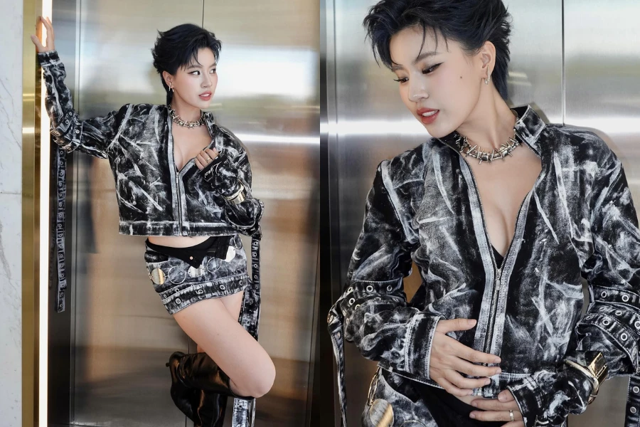 "Em xinh say hi" Pháo xuất hiện với giao diện "slay hết nấc"