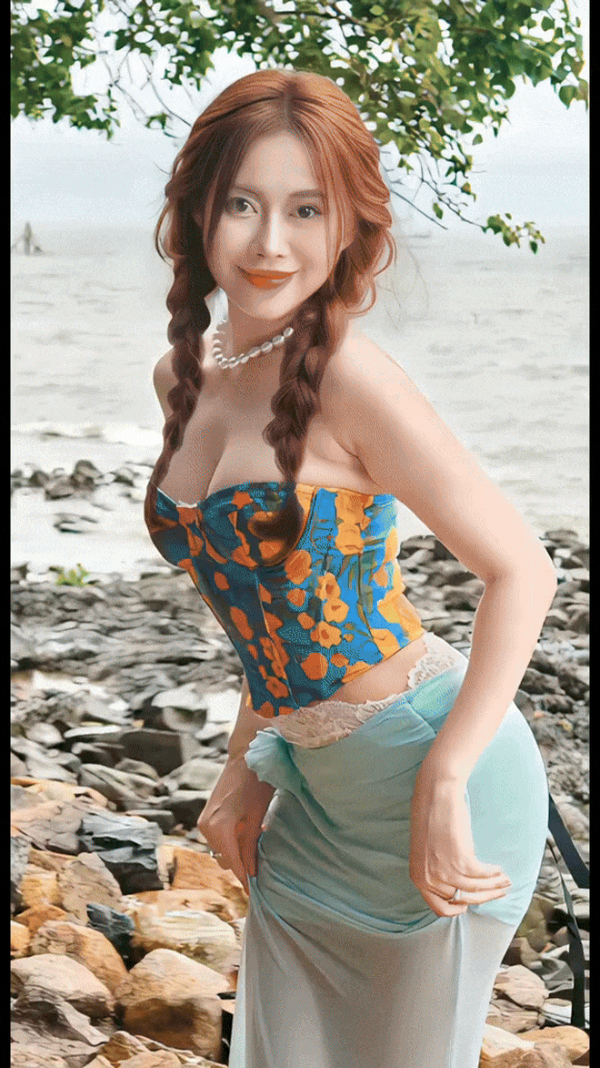 Trend "AI Mermaid" sử dụng trí tuệ nhân tạo để biến ảnh chân dung thành hình ảnh nàng tiên cá theo phong cách "fantasy".