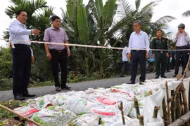 Vĩnh Long chủ động ứng phó nhiều điểm sạt lở đặc biệt nguy hiểm