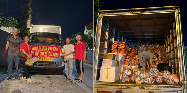Những chuyến xe cứu trợ bà con vùng ngập de-11.jpg