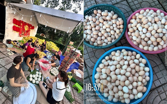 Người dân góp 1.200 quả trứng de-10.jpg
