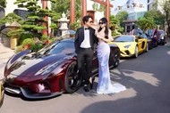 Hoàng Kim Khánh "show hàng" dàn siêu xe trăm tỷ tại Bảo Lộc