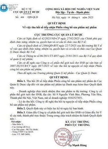 Quyết định thu hồi của Cục Quản lý Dược/Ảnh chụp màn hình 2-5212.jpg