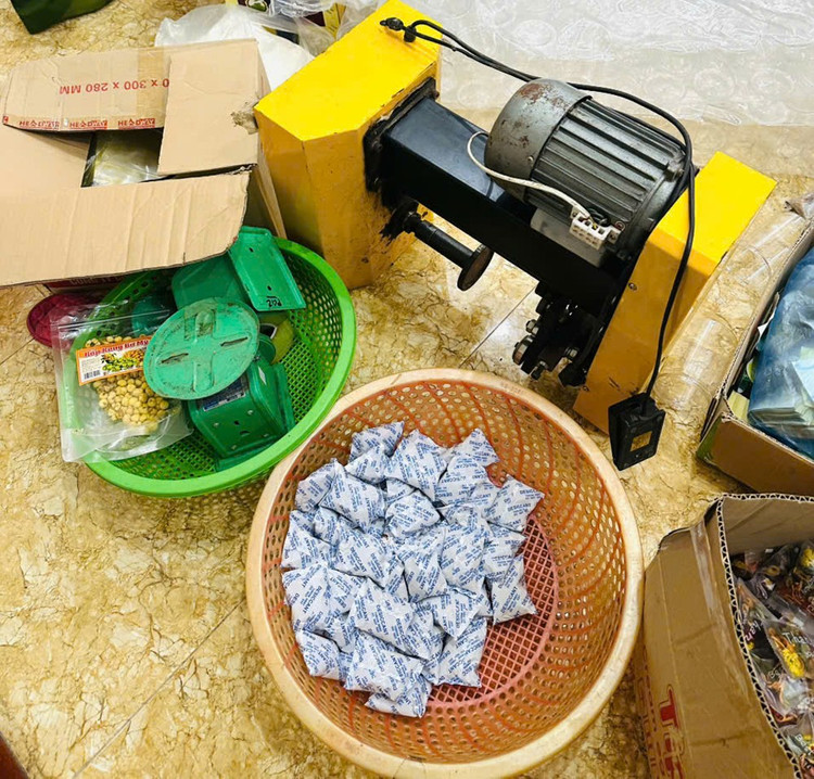 Tang vật vụ án (Ảnh báo Bắc Giang) Tang vật vụ án (Ảnh báo Bắc Giang)