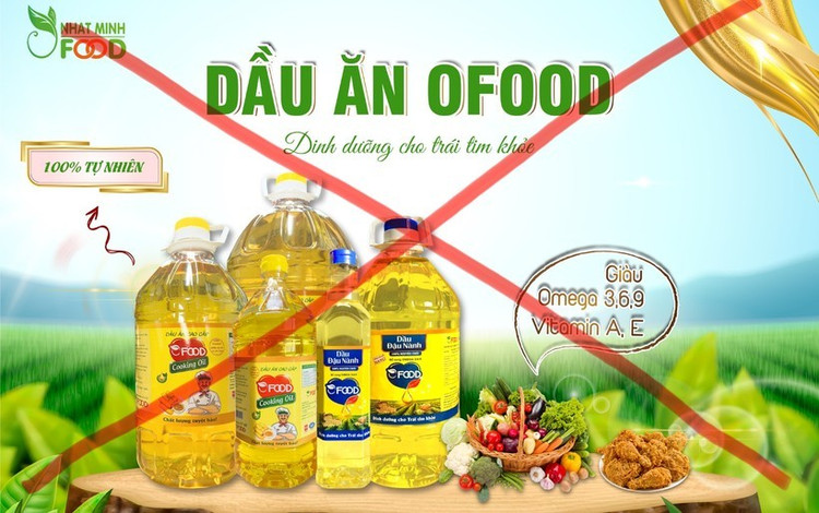 Dầu ăn Ofood dùng trong chăn nuôi đã bị bán cho người. Dầu ăn Ofood dùng trong chăn nuôi đã bị bán cho người.