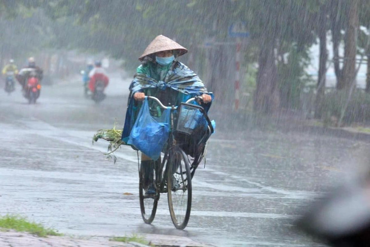 Bắc Bộ và Bắc Trung Bộ có mưa rào vào chiều tối và đêm Bắc Bộ và Bắc Trung Bộ có mưa rào vào chiều tối và đêm