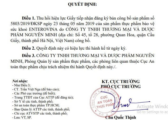 Quyết định số 323/QĐ-ATT của Cục An toàn thực phẩm Quyết định số 323/QĐ-ATT của Cục An toàn thực phẩm