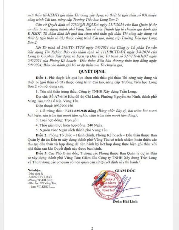 View - BR-VT: Nhà thầu nào trúng gói thầu cải tạo đường Cô Giang? | Báo Tri thức và Cuộc sống - TIN TỨC PHỔ BIẾN KIẾN THỨC 24H