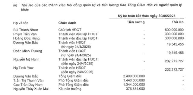 Thu nhập lãnh đạo Novaland trong 6 tháng đầu năm 2025 tien-luong-1754885880280733898681.png