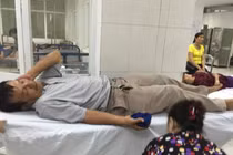 Hà Nội: Bảo vệ nhà hàng bị tài xế taxi Vic đánh hội đồng