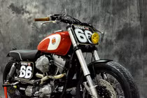 Harley Dyna Super Glide “lột xác” street tracker 