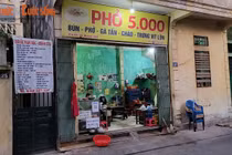Quán phở Nam Định 5k, nghe giá thôi khiến nhiều người tò mò