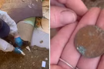 Cô gái vô tình tìm được báu vật trị giá gần 950 triệu đồng