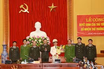 Tân Thứ trưởng Công an, Y tế nhận nhiệm vụ