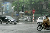 Không khí lạnh tràn về, Bắc Bộ mưa lớn từ chiều nay