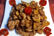 Sườn non sốt mận đổi vị ngày mát trời