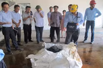 Hơn 700 tấn bùn thải tại Formosa chưa tìm được đối tác xử lý