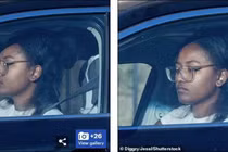 Con gái út nhà Obama diện mốt không nội y táo bạo trên phố