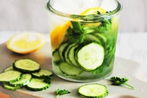 Detox giảm cân và làm trắng da bằng dưa chuột