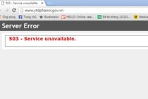 Hệ thống đăng ký tiêm vacxin online bị lỗi quá tải