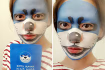 Gái trẻ sành điệu phát cuồng với mặt nạ dưỡng da hình thú 