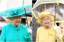 Ngắm thời trang ton-sur-ton tuyệt đỉnh của Nữ hoàng Anh