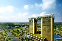Thiết kế trung tâm hành chính 2.000 tỷ ở Cần Thơ