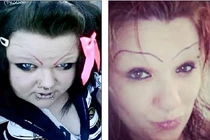 Những kiểu vẽ lông mày quái dị nhất quả đất