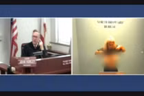 Diễn viên khiêu dâm gây sốc vạch ngực trình “bằng chứng” tại tòa