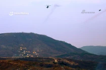 Mục kích trực thăng tấn công Trung Quốc khạc đạn khoét núi